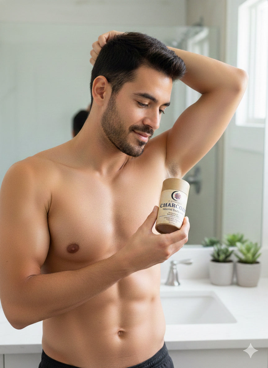 Desodorante Natural de Carbón Activado - 3 oz