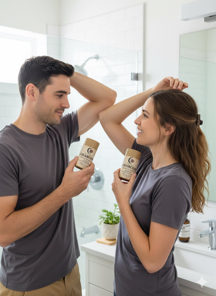 Desodorante Natural de Carbón Activado - 3 oz