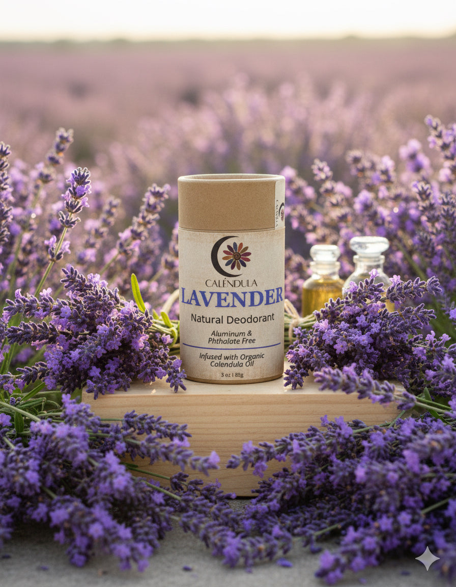 Desodorante Natural de Lavanda - 3 oz