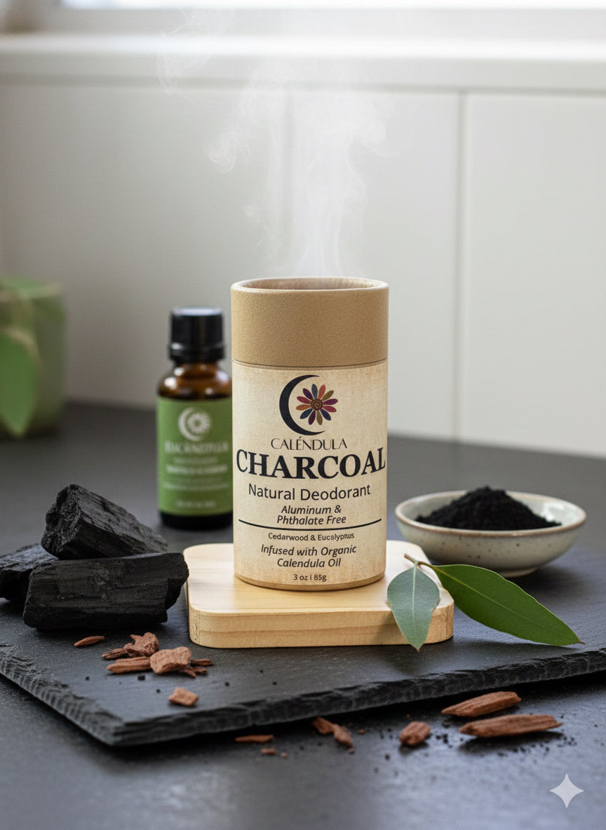 Desodorante Natural de Carbón Activado - 3 oz