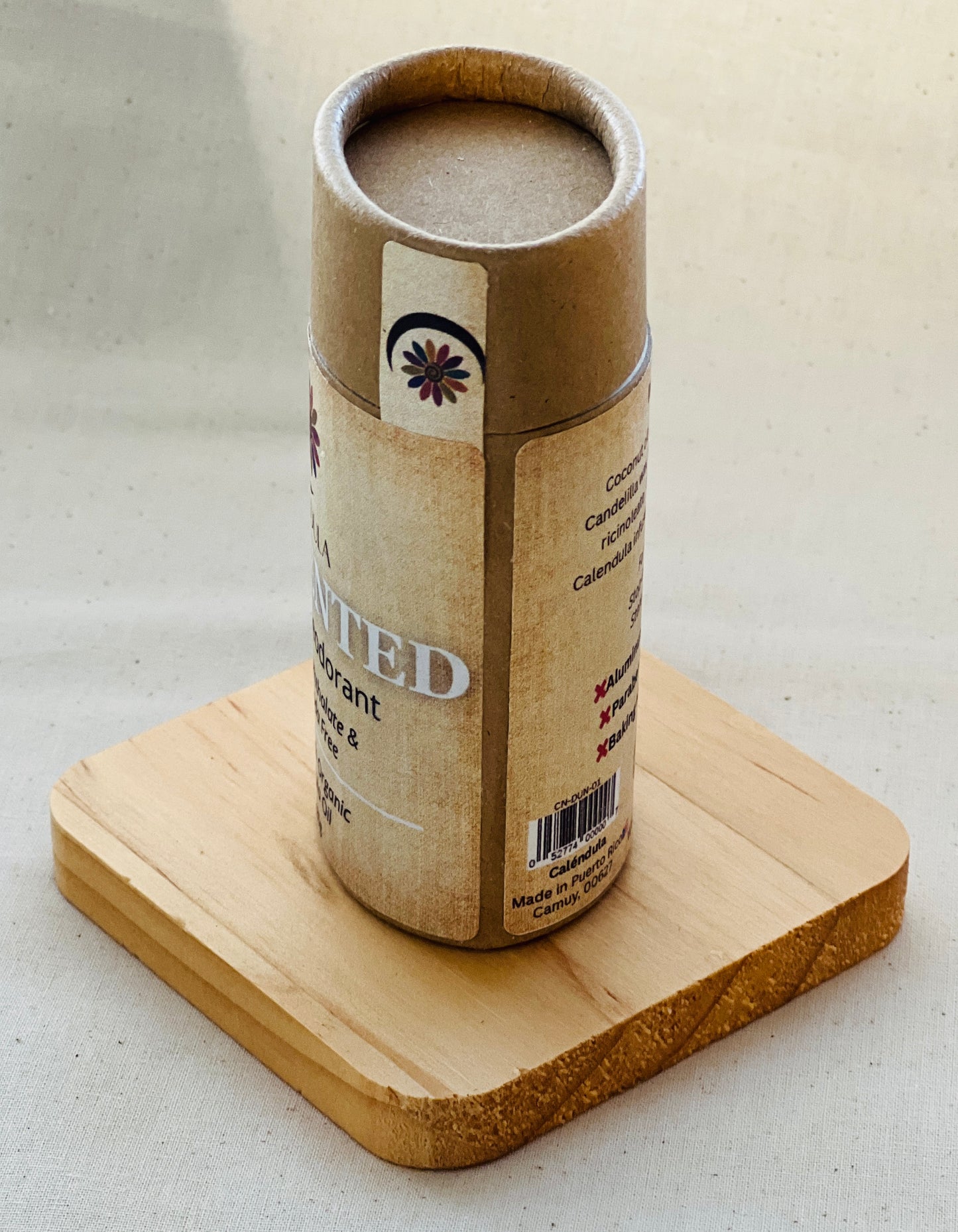 Desodorante Natural sin Fragancia - 3 oz