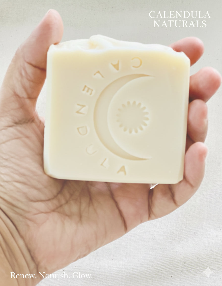 Special: 3 soaps - $6 off. Natural Moisturizing Handmade Soap with Aloe Vera and Calendula for Sensitive Skin