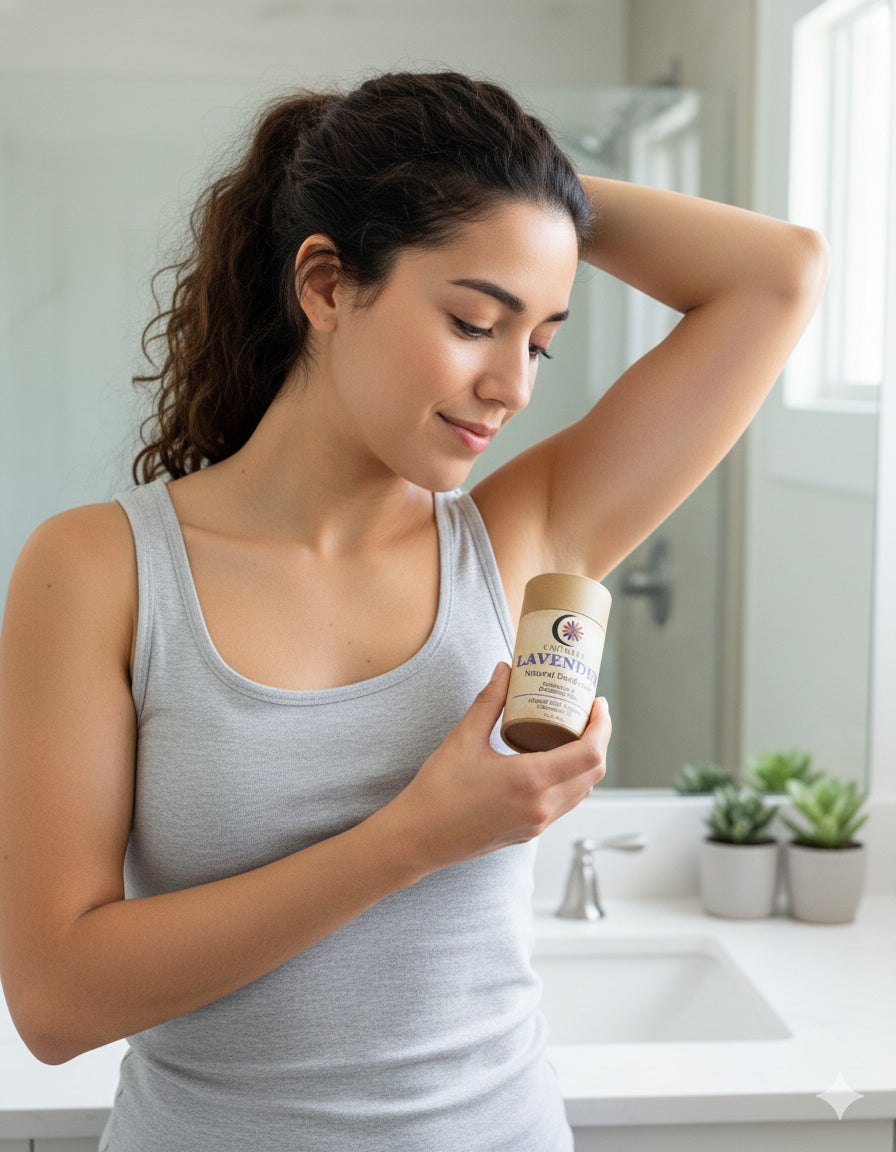 Desodorante Natural de Lavanda - 3 oz